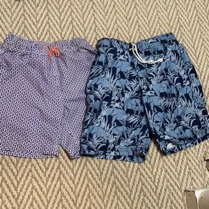2 boys swim trucks. Size 8 Great condition